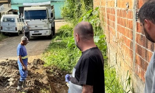 Saae-BM realiza obras de melhoria no sistema de drenagem do bairro São Domingos